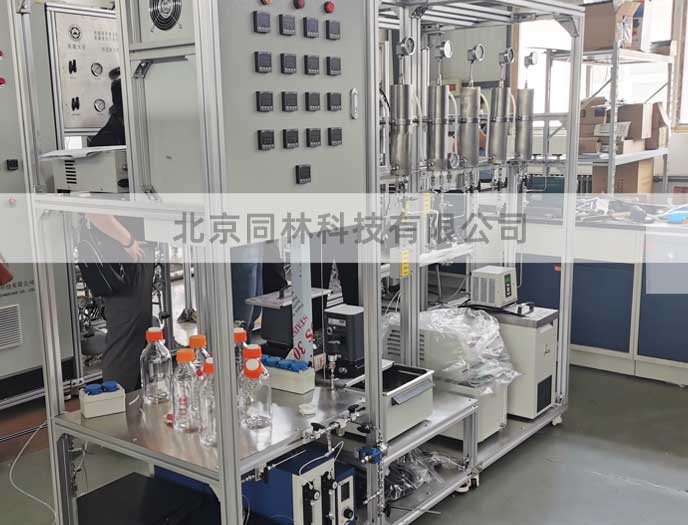 某科研機構微通道裝置現(xiàn)場